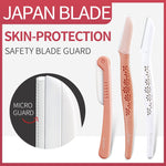 KINEPIN Eyebrow Trimmer 2pcs Japan Blade Eye Brow Shaper Face Care Hair Shaver Skin-protection Remover Women Eyebrow Knife