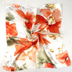 50*50cmFashion Women Square Head Scarf Wraps Scarves Ladies Printed Kerchief Neck Beautiful Scarf Shawl Comfortable