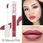 SACE LADY Matte Lipstick Makeup 19 Color Long Lasting Liquid Lip Stick Nude Lip Tint Make Up Waterproof Lip Gloss Brand Cosmetic