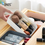 Drawer Cosmetics Organiser Dividers For Boxes Makeup Organizer Plastic Drawers Desktop Stationery Data Cable Storage Box