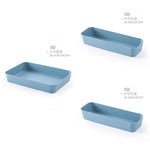 Drawer Cosmetics Organiser Dividers For Boxes Makeup Organizer Plastic Drawers Desktop Stationery Data Cable Storage Box