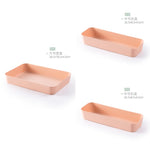 Drawer Cosmetics Organiser Dividers For Boxes Makeup Organizer Plastic Drawers Desktop Stationery Data Cable Storage Box