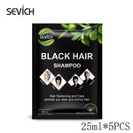 Sevich 250ml Salon Fast Dye Herbal plant black hair shampoo Only 15mins Dye Colors Natural Dark Brown Hair Dye Shampoo For Women