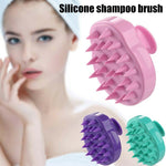 Hair Shampoo Brush Silicone Massage Brush Comb Hair Care Massage Brushes for Women Bathing 95x80x73mm NShopping