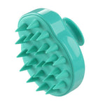 Hair Shampoo Brush Silicone Massage Brush Comb Hair Care Massage Brushes for Women Bathing 95x80x73mm NShopping