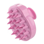 Hair Shampoo Brush Silicone Massage Brush Comb Hair Care Massage Brushes for Women Bathing 95x80x73mm NShopping