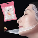 50pc/box Disposable Facial Masks Papers Compressed Face Mask Paper Natural Skin Care Wrapped Masks DIY Women Makeup Beauty Tool